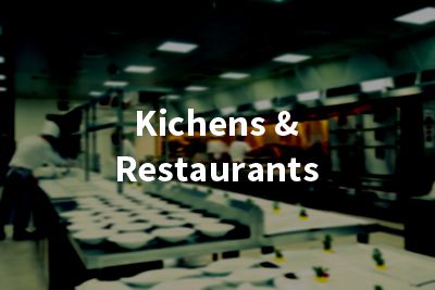 Kitchens and restaurants